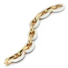 Bodrum Bracelet in White Ceramic, Medium