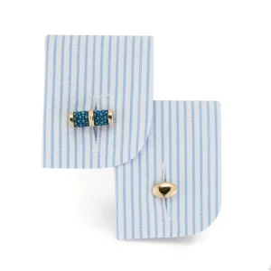 Chambray Bar Cufflinks