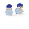 Double Cab Earrings in Blue