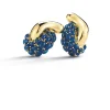 Half Link Earrings in Sapphire