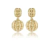 Nantucket Lightship Boule Earrings