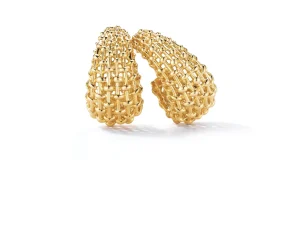Nantucket Lightship Hoop Earrings