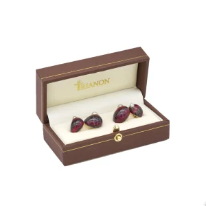 Nerita Communis Shell Cufflinks