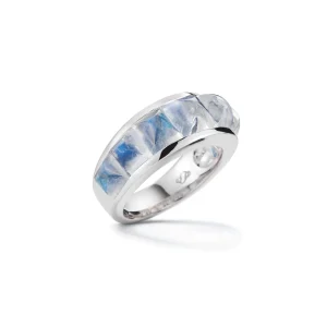 Portofino Rings in Moonstone
