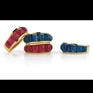 Portofino Rings in Ruby