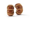 Shrimp Earrings in Wood