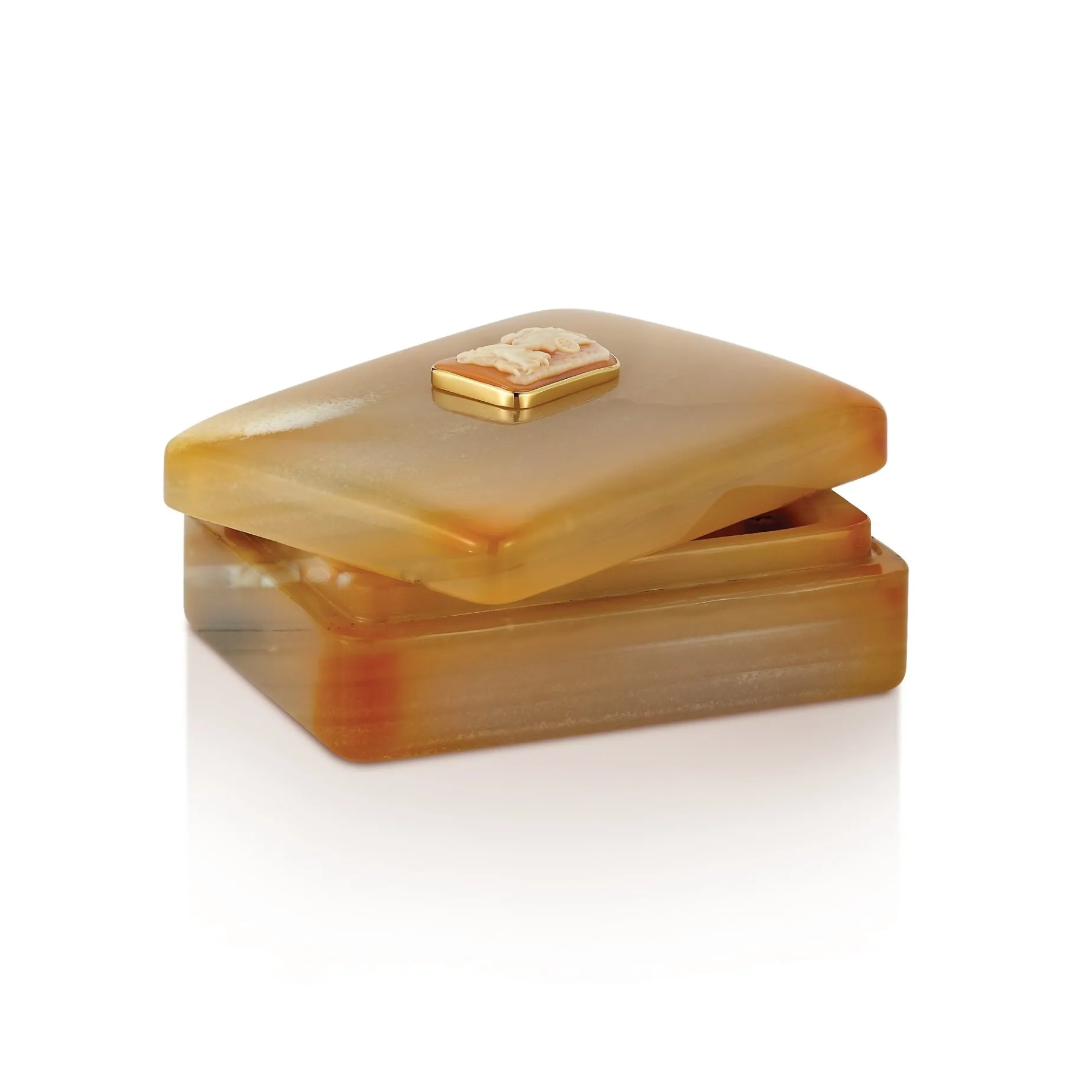small_agate_box_with_shel_1.webp Small Agate Box with Shell Cameo