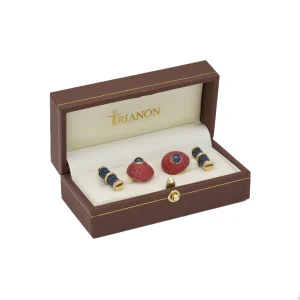 Strawberry Shell Cufflinks