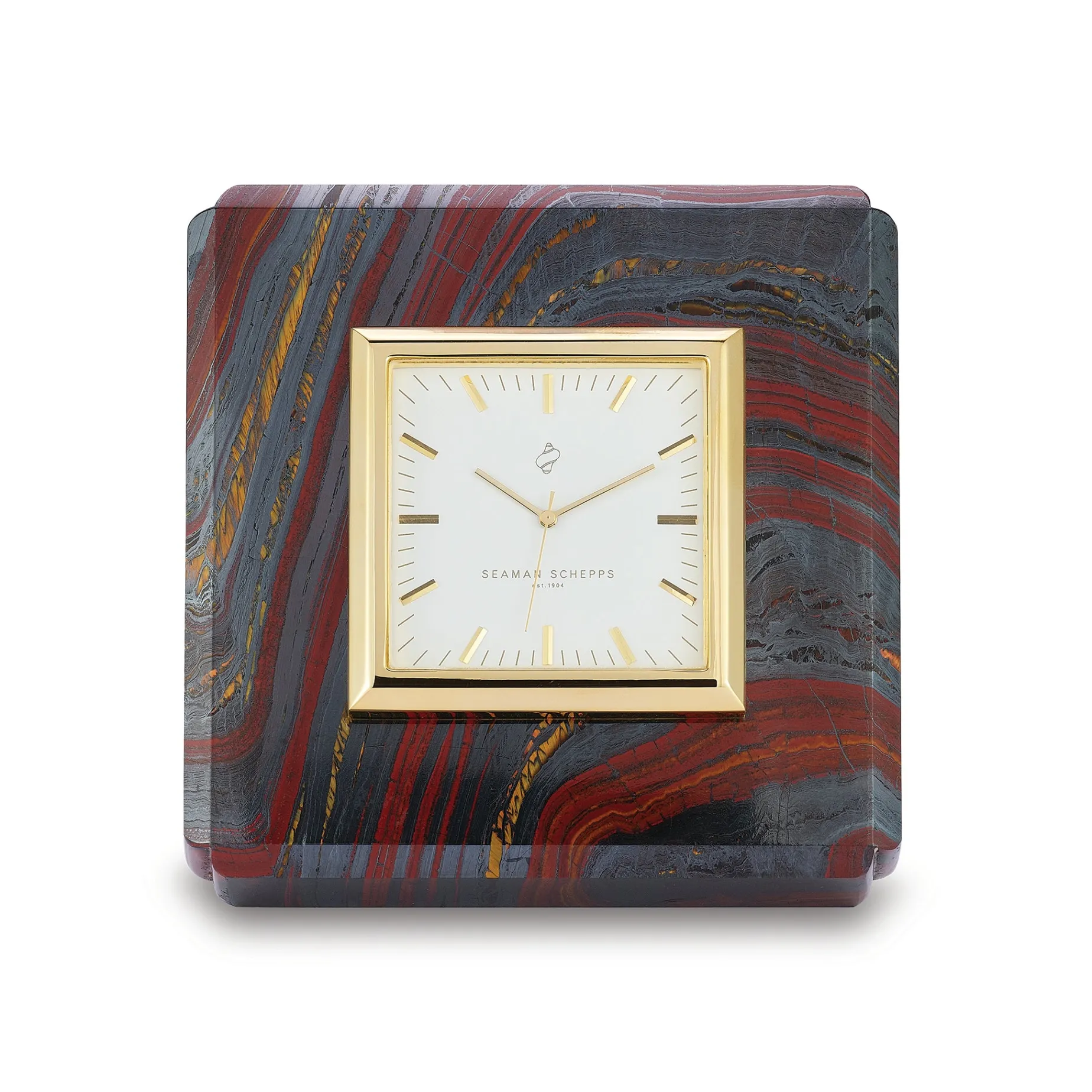 tiger_iron_square_clock_0.webp Tiger Iron Square Clock