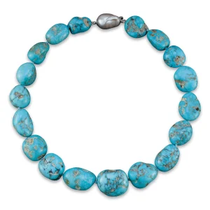 Turquoise Nugget Necklace