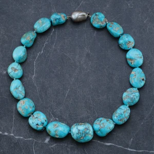 Turquoise Nugget Necklace